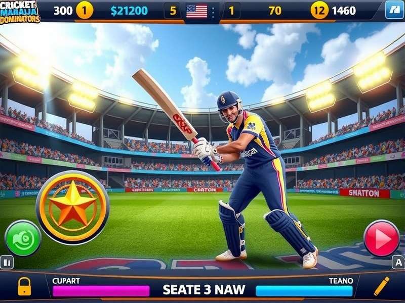 Cricket Maharaja Dominators gameplay screenshot